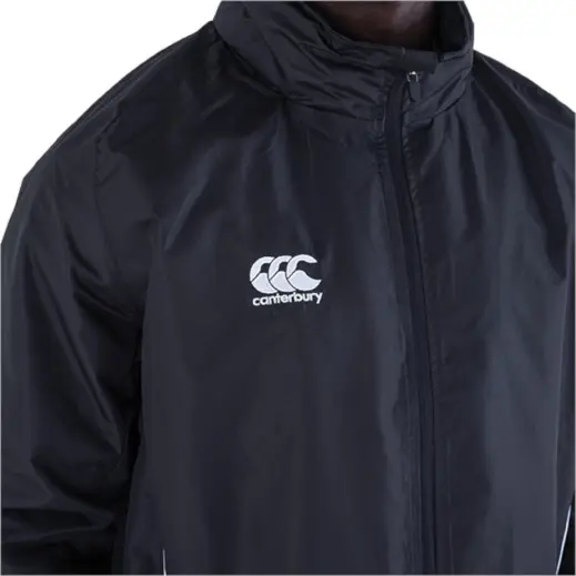 Canterbury Team Full Zip Rain Navy Logo